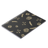 Carnet Motif américain transparent (Côté gauche)