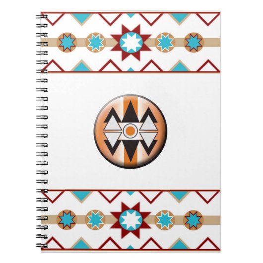 Carnet Motif amérindien (Devant)