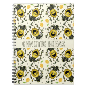 Carnet Motif ami bouffon du vide Lemon