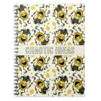Carnet Motif ami bouffon du vide Lemon