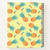 Carnet Motif ananas (Dos)