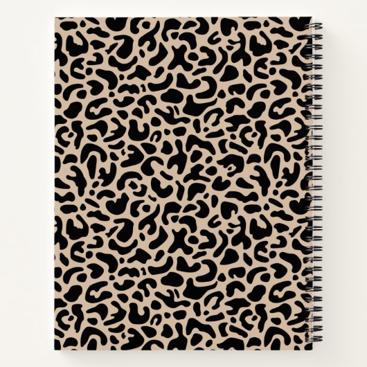 Carnet Motif animal (Dos)