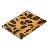 Carnet Motif animal Empreinte de léopard Brown (Côté gauche)