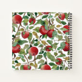 Carnet Motif Apple aquarelle | Monogram Cider Maker's (Dos)