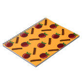 Carnet Motif Apple Cinnamon (Côté gauche)
