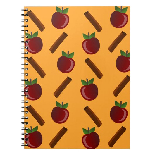 Carnet Motif Apple Cinnamon (Devant)