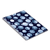 Carnet Motif aquarelle illustration de la galaxie spatial (Côté Droit)