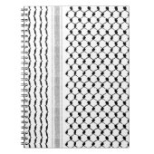 Carnet Motif arabe palestinien Kufiya Customisé (Devant)