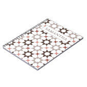Carnet motif arabesque (Côté gauche)