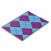 Carnet Motif Argyle Classique (Côté gauche)