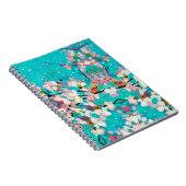 Carnet Motif Arrière - plan géométrique Abstrait coloré (Côté Droit)