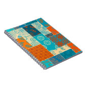 Carnet Motif arrière - plan sans couture. Motif de mise e (Côté Droit)