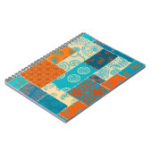 Carnet Motif arrière - plan sans couture. Motif de mise e (Côté gauche)