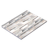 Carnet Motif art déco abstrait sans couture et texture (Côté gauche)