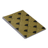 Carnet Motif Art déco transparent (Côté Droit)