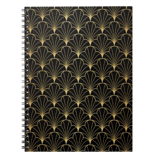 Carnet Motif art déco vintage (Devant)