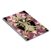 Carnet Motif Art Nouveau #2 (Côté Droit)