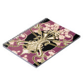 Carnet Motif Art Nouveau #2 (Côté gauche)