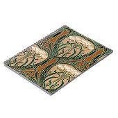 Carnet Motif Art Nouveau #9 (Côté gauche)
