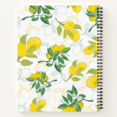 Carnet motif au citron (Dos)