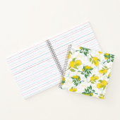 Carnet motif au citron (Intérieur)