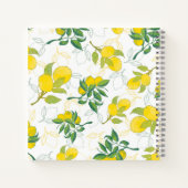 Carnet motif au citron (Dos)