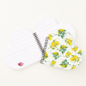 Carnet motif au citron (Intérieur)
