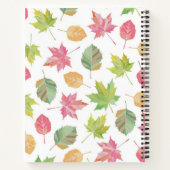 Carnet Motif automne (Dos)