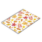 Carnet Motif automne (Côté gauche)