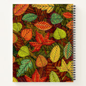 Carnet Motif automne (Dos)