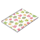 Carnet Motif automne (Côté gauche)