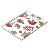 Carnet Motif automne (Côté gauche)