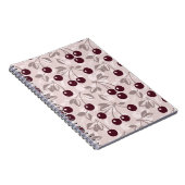 Carnet Motif aux cerises 2 (Côté Droit)