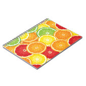 Carnet Motif avec des agrumes (Côté gauche)