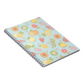 Carnet Motif avec des fruits et des baies (Côté Droit)