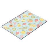 Carnet Motif avec des fruits et des baies (Côté gauche)