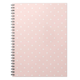 Carnet Motif avec le pois blanc