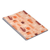 Carnet Motif avec les boissons et le texte (Côté Droit)