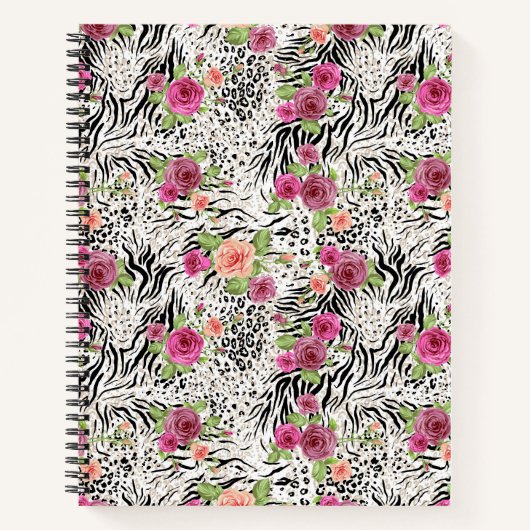 Carnet Motif avec Poster de animal (Devant)