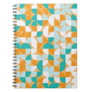 Carnet Motif avec triangles de couleur aléatoire Générati