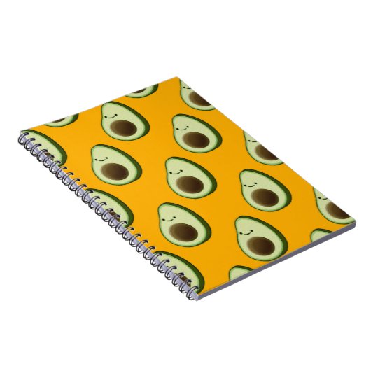 Carnet Motif Avocado (Côté Droit)