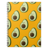 Carnet Motif Avocado (Devant)