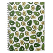 Carnet Motif Avocado (Devant)