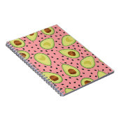 Carnet Motif Avocado rose (Côté Droit)