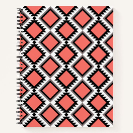 Carnet Motif Aztec (Devant)
