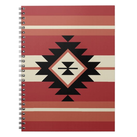 Carnet Motif Aztec (Devant)