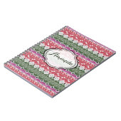 Carnet Motif aztèque. (Côté gauche)