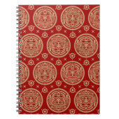 Carnet Motif aztèque (Devant)