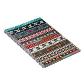 Carnet motif aztèque, design motif transparent (Côté Droit)