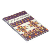 Carnet Motif aztèque incolore (Côté Droit)